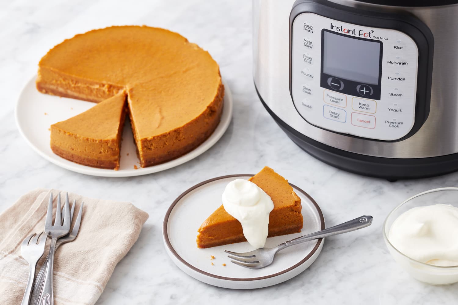 Pressure cooker pumpkin pie store